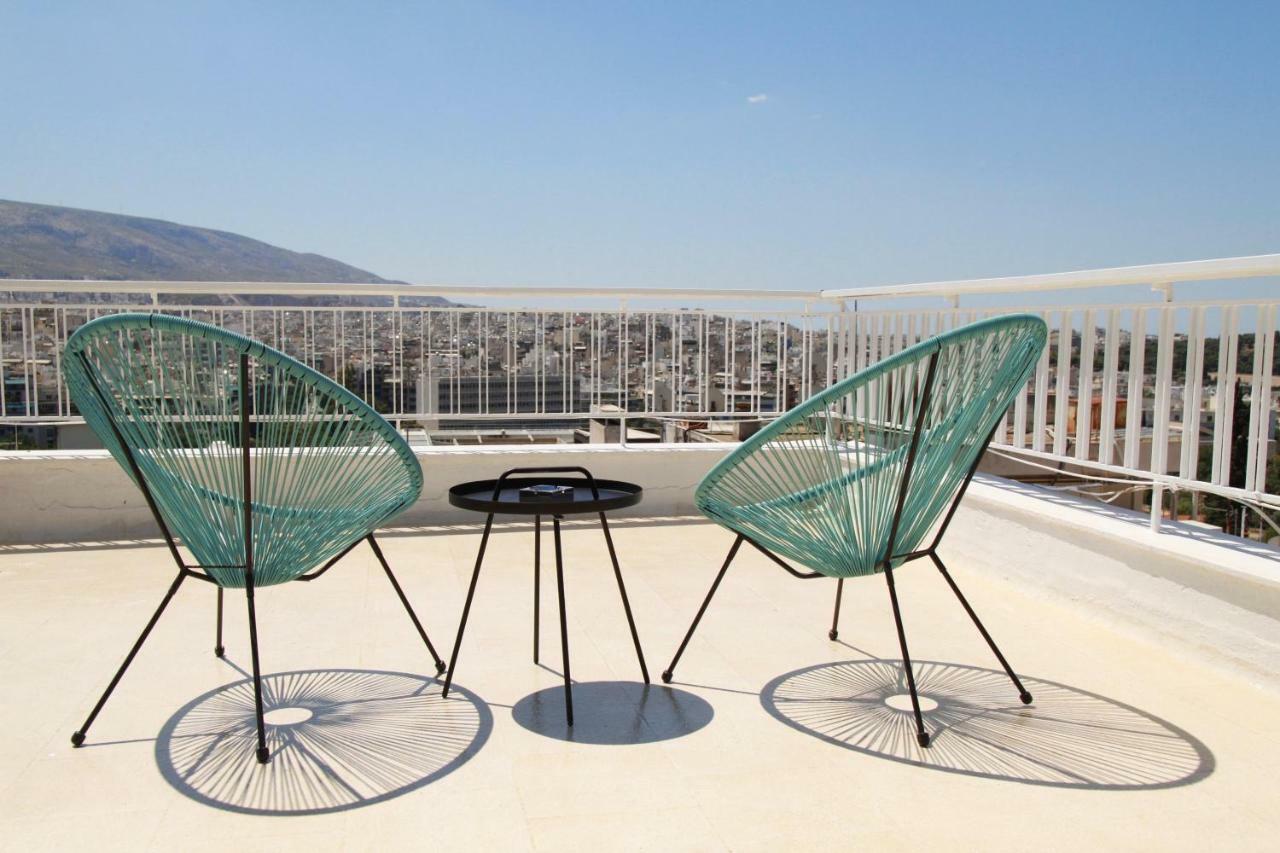 Homz Ah02 Kolonaki Penthouse Studio Aten Exteriör bild